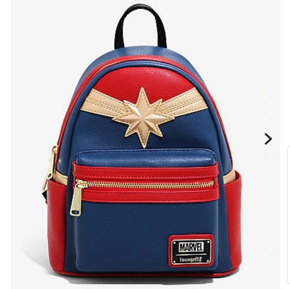 Marvel Handbags - Disney Marvel: Captain Marvel Mini Backpack Lounge